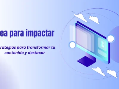 Crear para impactar